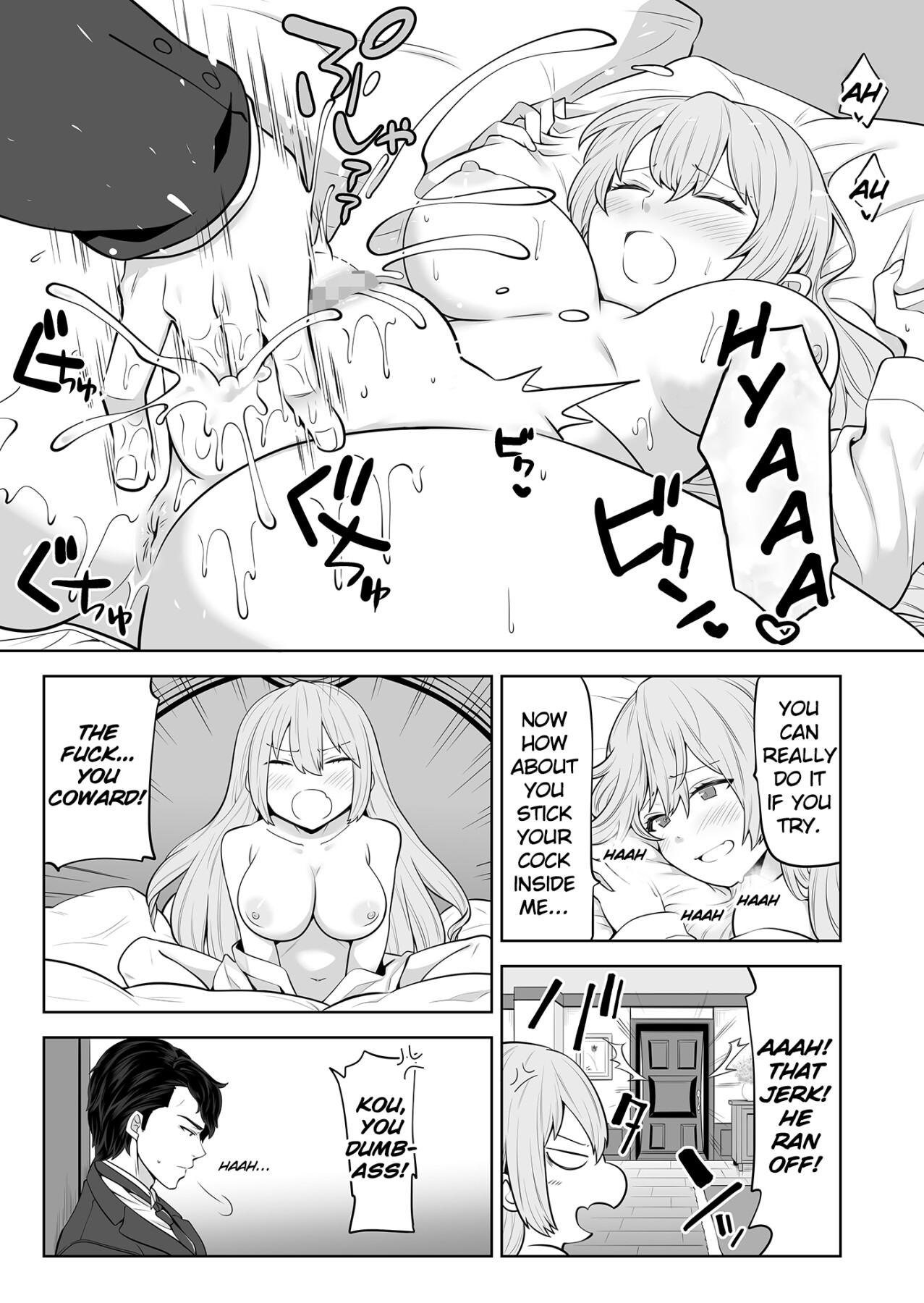 Hentai Manga Comic-TS Lady Wants to be Attacked by Her Butler-Read-10